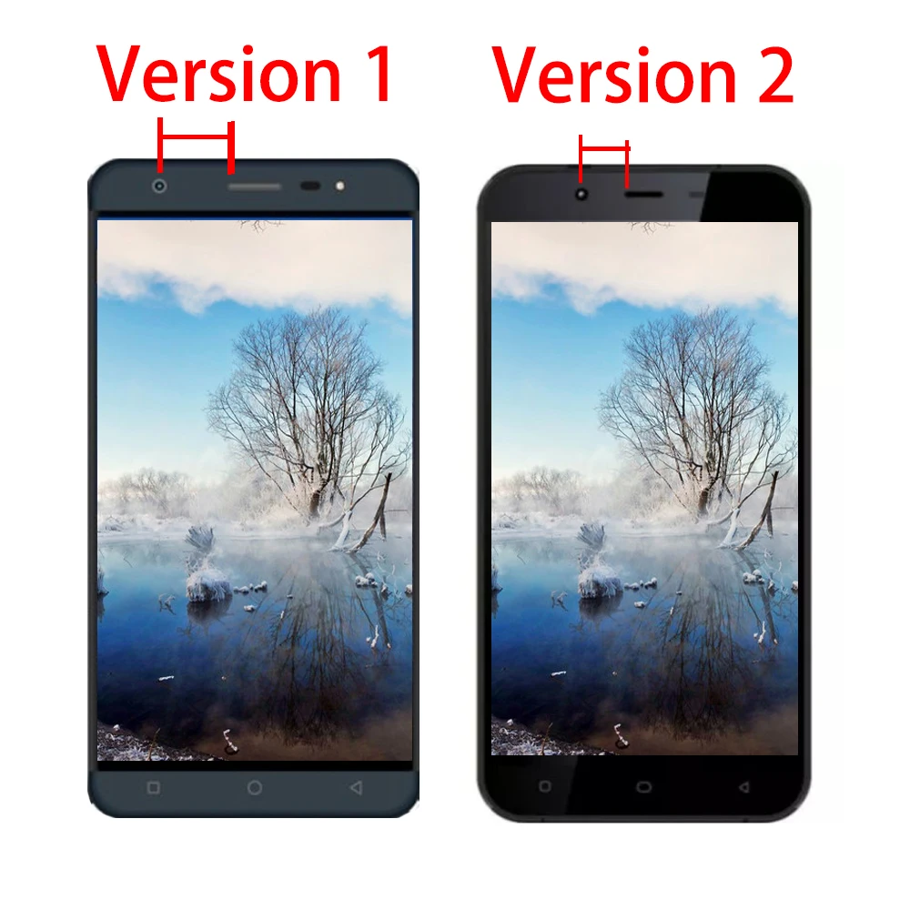 Сенсорный экран для Vertex Impress Eagle 4G 5 дюймов переднее стекло панель дигитайзер