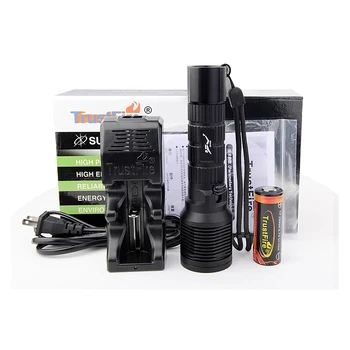 

TrustFire DF-007 CREE XM-L2 U3 800 Lumens 50m Diving Depth LED Diving Flashlight+1x26650+1xCharger