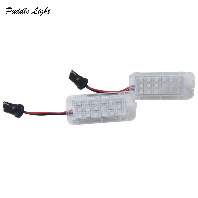 

2x 18smd White NO Error Led number plate lamps For Ford Focus 5D Fiesta C-max Mondeo Kuga S-max Galaxy car bulbs styling