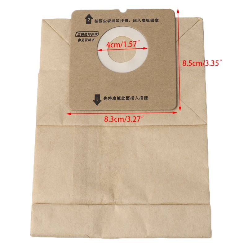 Replacement Kit Accessories Universal Vacuum Cleaner Bags Paper Dust Bag Replace For Rowenta ZR0049/ZR0007