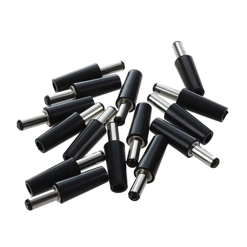 

15 Pcs Female DC Power Plug Socket Jack Connector 5.5mm x 2.1mm x 14mm