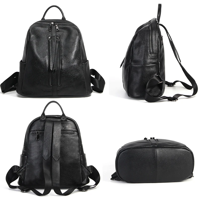 ZROM Brand Women Backpack High Quality Leather Backpacks for Teenage Girls Female School Fashion Shoulder Bag Backpacks ZROM Brand Women Backpack High Quality Leather Backpacks for Teenage Girls Female School Fashion Shoulder Bag Backpacks
