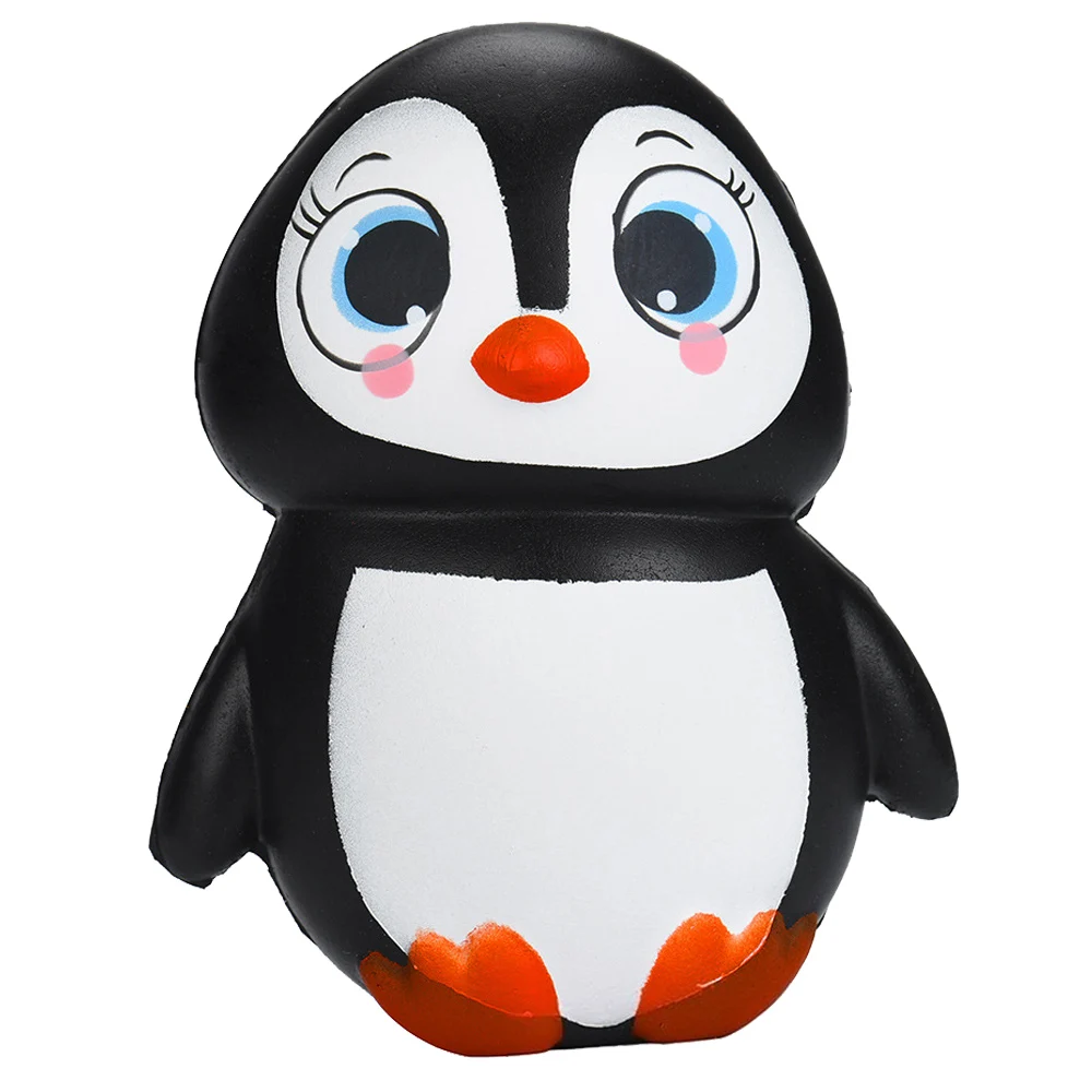 Hot Simulation Kawaii Soft Cute Penguin Pet Squishy Squeeze Toy Slow Rising for Children Relieves Stress Anxiety Attention