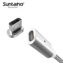 Suntaiho USB Magnetic Charger Micro USB Cable Fast Charging USB Data Cable for Xiaomi Huawei Android Mobile Phone Microusb Cable
