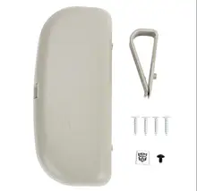 1x Sun Visor Mount Sunglass Sunglasses Eye Glasses Holder Box Case Clip Vehicle