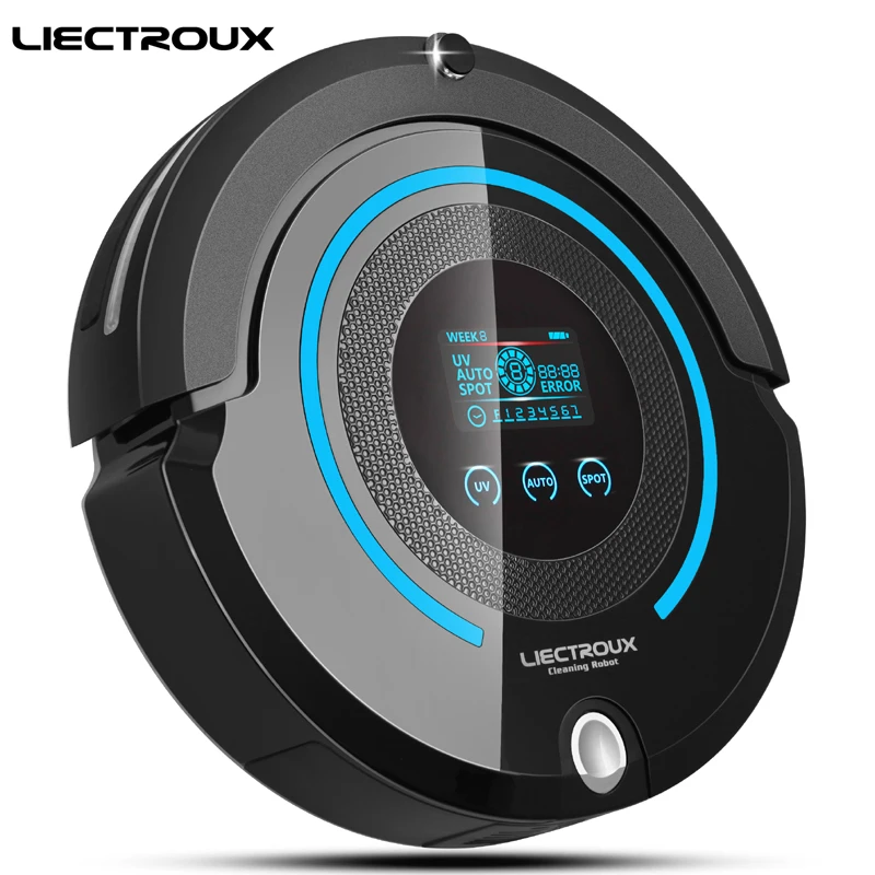 

LIECTROUX A338 1000Pa Intelligent Robot Vacuum Cleaner Automatic Sweeping Dust Sterilize Smart Washing Mopping Remote Control