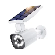 Новое поступление, солнечное освещение, наружный датчик движения, ночная безопасность, настенный светильник, 8/20 светодиодный, водонепроницаемый, энергосберегающий, для сада, передней двери, двора