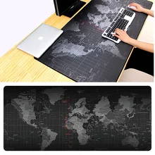 Extra Large Gaming Mouse Pad Old World Map Mousepad Anti-slip Natural Rubber Gaming Mouse Mat with Locking Edge for Gamer Extra Large Gaming Mouse Pad Old World Map Mousepad Anti-slip Natural Rubber Gaming Mouse Mat with Locking Edge for Gamer