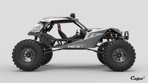 Capo 1/10 RC гоночный ACE1 комплект модель металлического корпуса 4WD Rock Crawler Car Commander 2