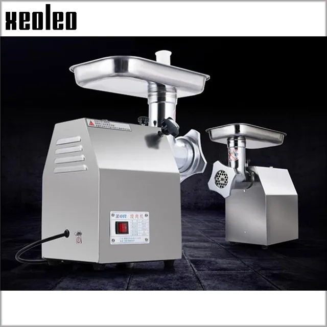 xeoleo 22 electric meat grinder commercial stainless steel iron xeoleo 22 electric meat grinder commercial stainless steel iron mincer sausage filler function 1100w