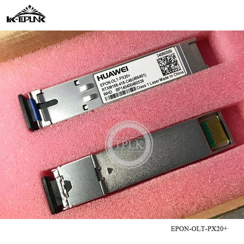 

Hua wei Original EPON-OLT-PX20+ Module 168-418-C46 modules PX20+ SFP Module, Use for Huawei EPON Service Board EPBD/EPSD/EPFD