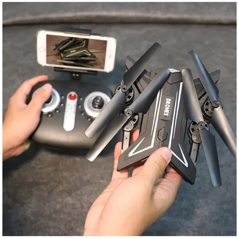 1.K520 Foldable Drone 30W HD Camera Quadcopter WiFi FPV Live Helicopter Hover