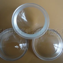 Стеклянный светодиодный оптический стеклянный объектив диаметром 64 светодиодные линзы, мм вогнутые выпуклые линзы