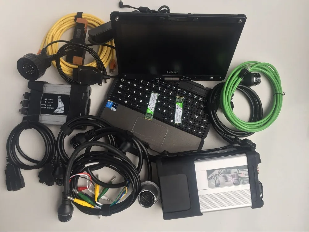 Mb star c5 для bmw icom next 2 in1 ноутбук getac v110 i5 4g сенсорный планшет программное обеспечение