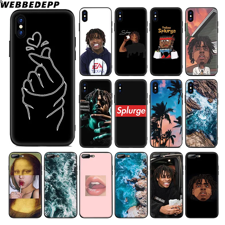 Мягкий силиконовый чехол WEBBEDEPP Lil splust для Apple iPhone 11 Pro Xr Xs Max X или 10 8 7 6 6S Plus 5 5S SE TPU |