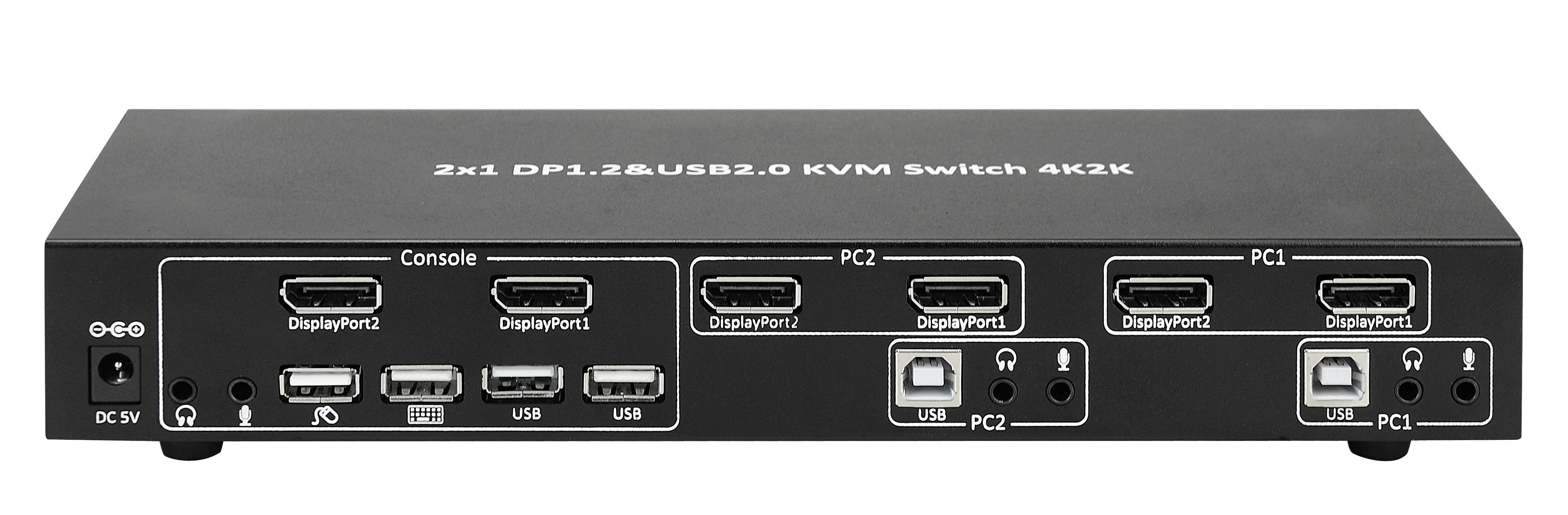2x1 переключатель DP1.2 и USB2.0 KVM|Кабели VGA| |