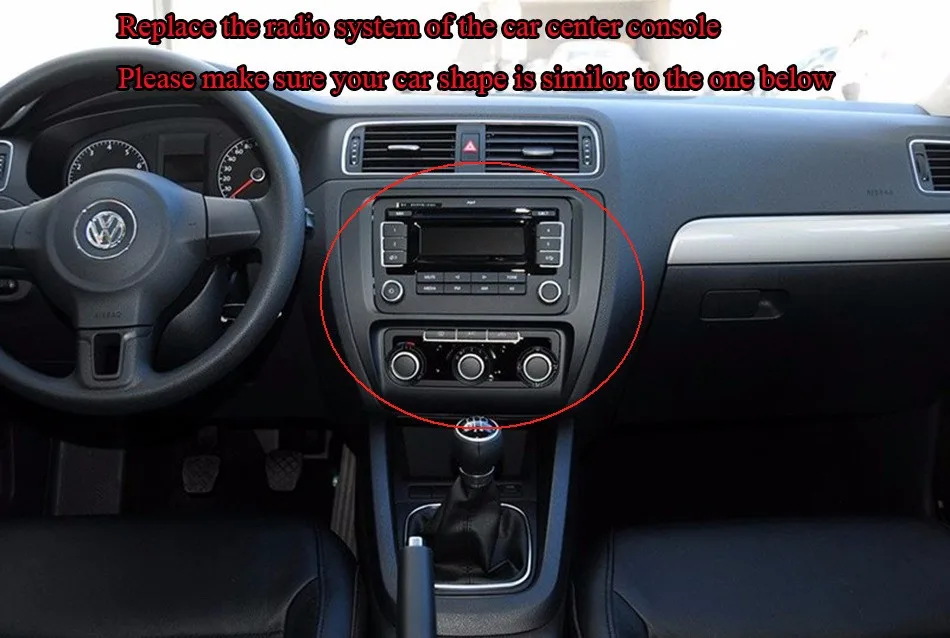 Discount 10.2" android car gps navigation for  Volkswagen Sagitar  2012-2015 with Quad core 1.6GHz CPU 1024x600 HD digital screen 1