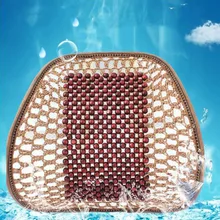 Автомобильная сетчатая бамбуковая проволочная поясная подушка, летняя классная дышащая подушка с рисунком птицы, Автомобильная подушка с воздушной сеткой для поддержки талии