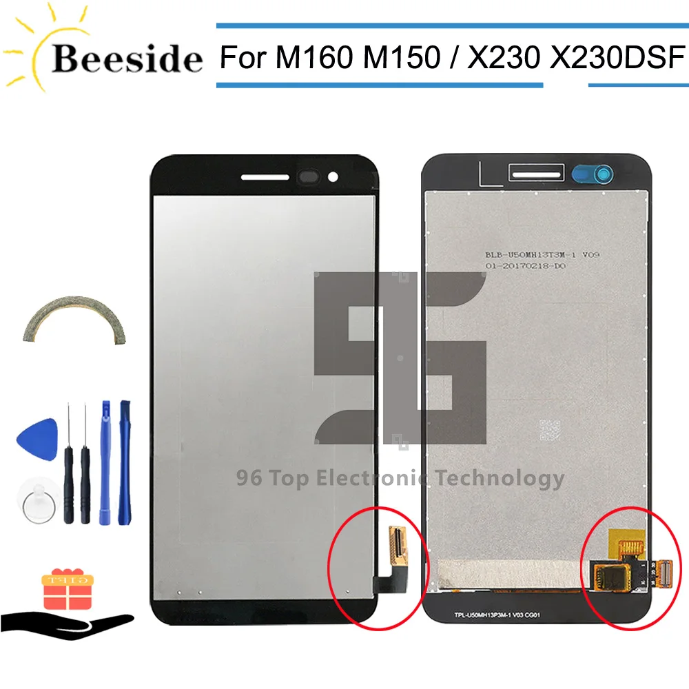 AA+ Quality LCD For LG K4 2017 LTE Phoenix 3 M160 M150 M151 Display Touch Screen Digitizer Assembly X230 X230DSF | Мобильные