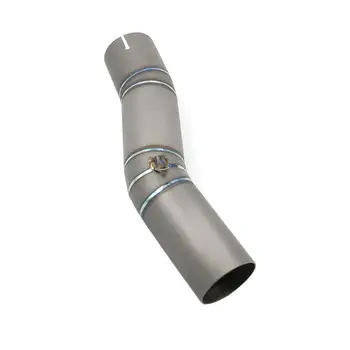 

Motorcycle Titanium Exhaust Muffler Middle Link Pipe Escape Connector For Suzuki GSXR600 GSXR750 GSX-R750 GSX R750 K7 2007