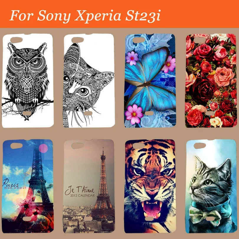 Лучшее качество чехол для Sony Xperia XZS st23i красивый футляр из зернистой кожи капюшон