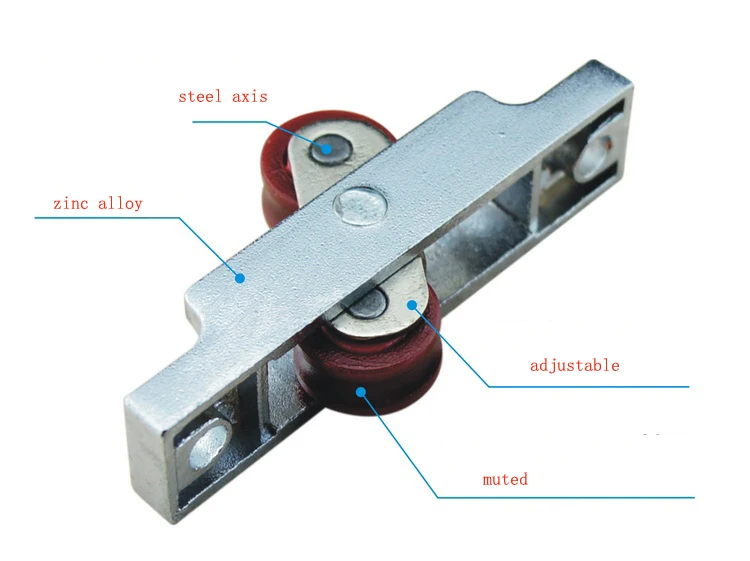 Оконный ролик окно в пластиковой и стальной раме колесо стекло раздвижные двери колесо для дивана часть бытовой шкив в сборе