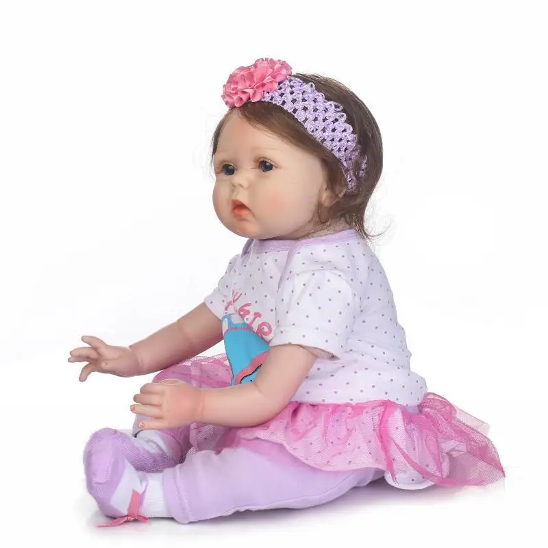 Newborn Realistic Reborn Silicone Soft Baby Dolls