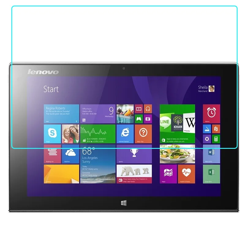 2.5D Закаленное стекло для lenovo Miix 2 8 0 закаленное защита экрана планшета 10 HD