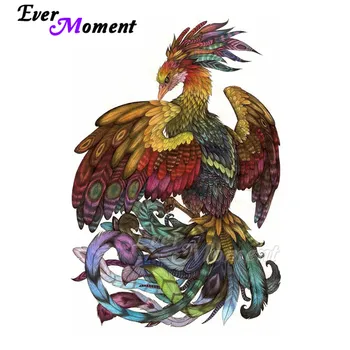 

Ever Moment Diamond Painting Decoration For Home Cross Stitch Eagle Feather Handmade 5D DIY Full Square Diamond Embroidery 3F906
