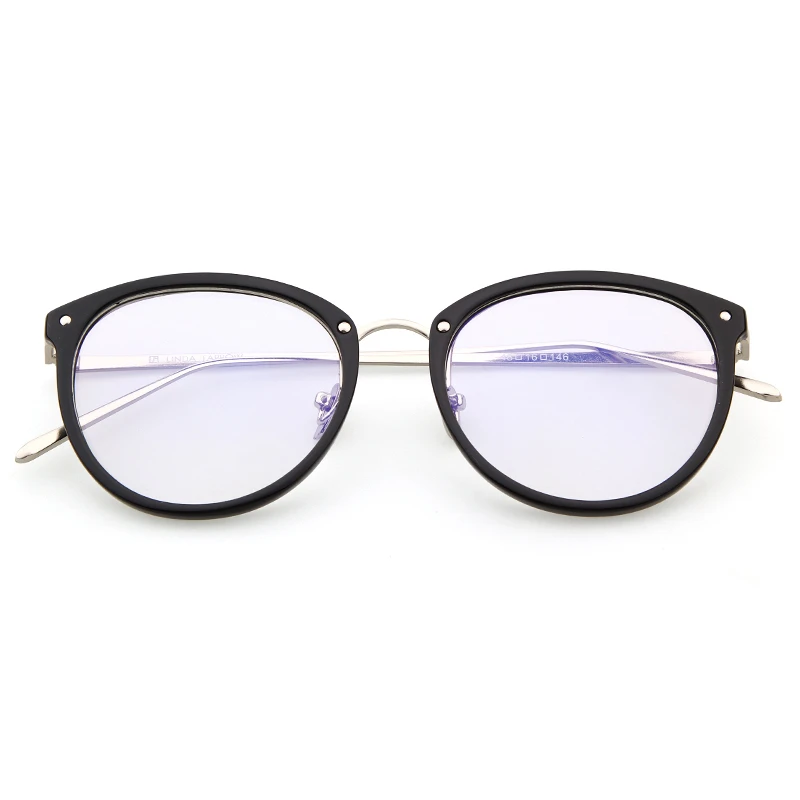 Длинные Хранитель новые женские очки Брендовые дизайнерские оптические оправы прозрачные линзы овальные очки Серебряные Золотые очки заушники oculos de grau