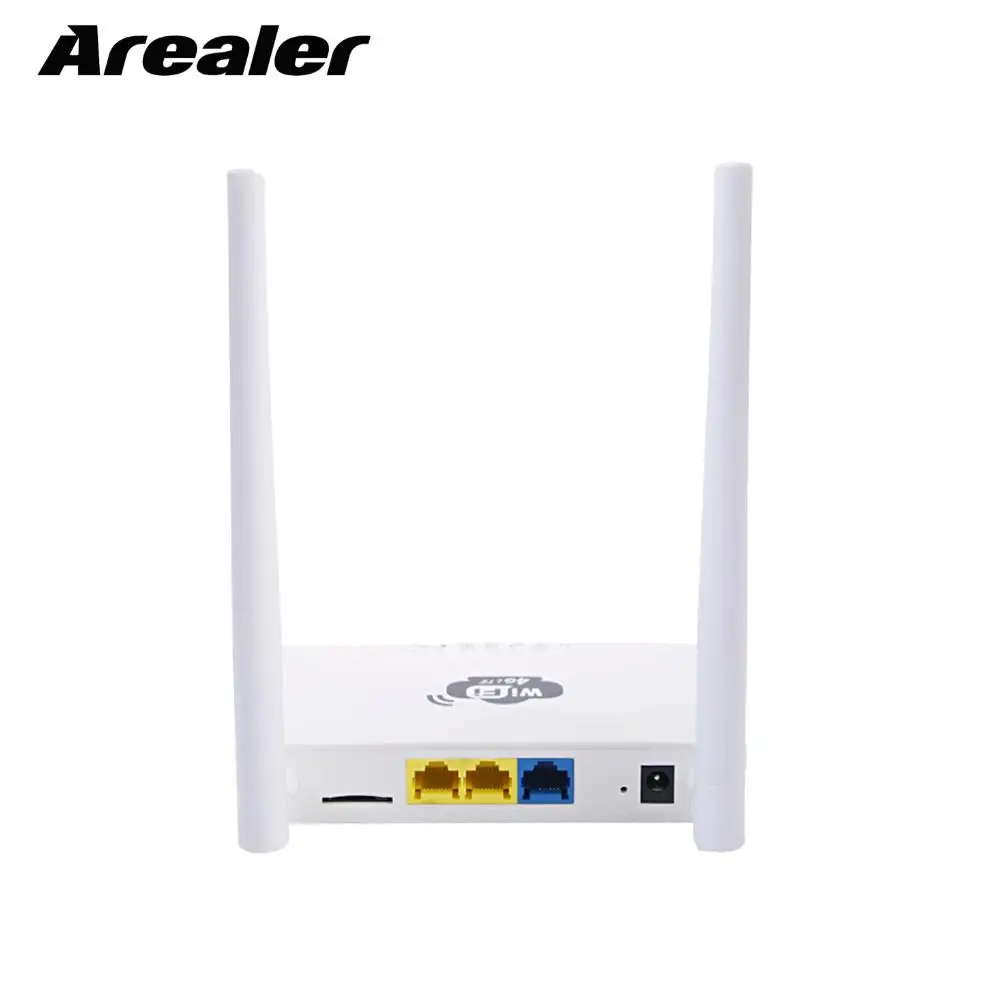 Arealer роутер 4G беспроводной Wifi роутер LTE 300 Мбит/с мобильная портативная точка доступа с слотом для sim-карты EU US Plug