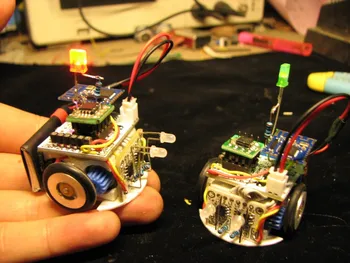 

DIY mini robot DIY Kits andriod Bluetooth 4.0 RC soldering kits electronic diy kit robot assemble kit