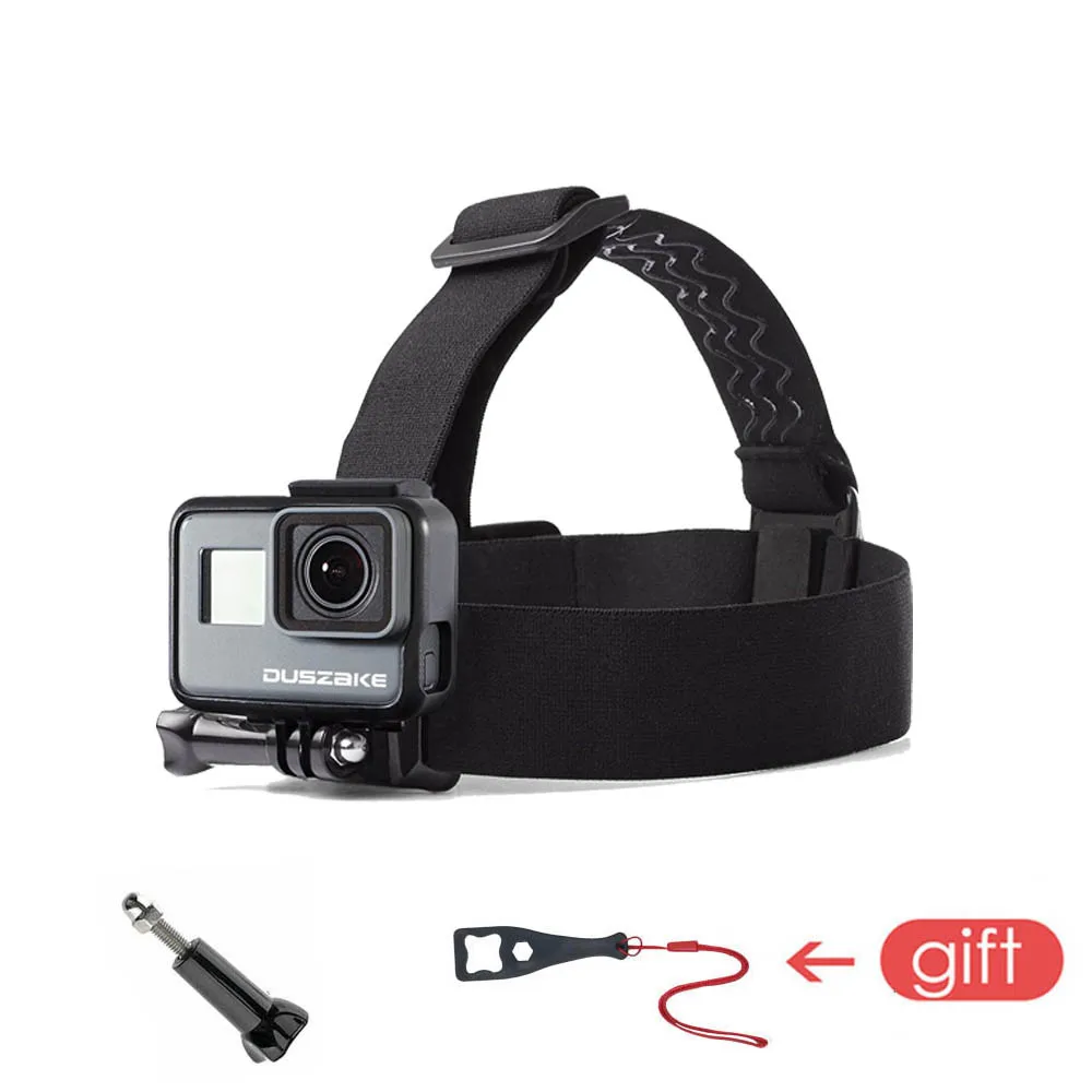 Supporto Per Cinghia Di Testa Per Gopro Hero 5 6 Per Xiaomi Yi 4K Action Camera Head Harness Mount Per Eken Gopro Sjcam Per Fotocamera Sportiva