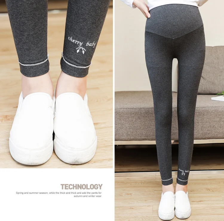 Для беременных женщин Штаны новые осенние и зимние модные корейской версии ноги Леггинсы для беременных женщин желудка лифт Штаны