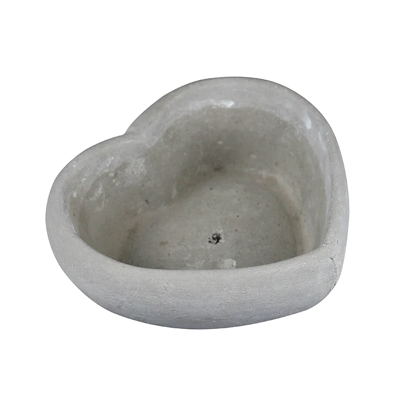 

Heart Silicone Mold Concrete Flower pot Mould Handmade Craft Bonsai Cement Planter Tool