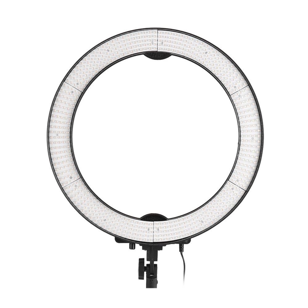 

EMS Free Andoer LA-650D LED Ring Light Photo Studio Video Light Lamp Digital Photographic Lighting 40W 5500K with 600LED Lights