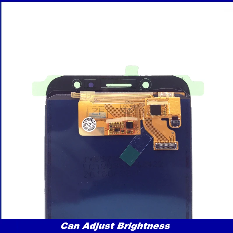 Телефон lcd s с регулировкой яркости для samsung Galaxy J7 Pro 2017 J730 J730F ЖК дисплей сенсорный