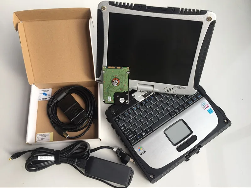 

DA Dongle JLR SDD Diagnostic software V145 + DA-Dongle J2534 SDD VCI auto scanner for LandR0ver + CF19 Toughbook i5 laptop