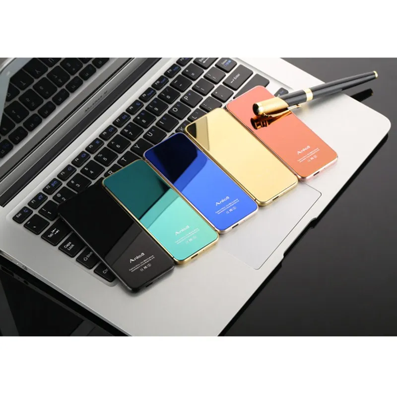 Оригинальный мобильный телефон Anica A16 Mini Ультратонкий Роскошный с MP3 плеером Bluetooth