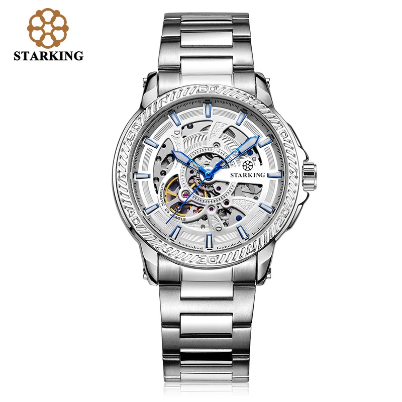 

TM0901 STARKING top brand men's automatic watch fashion modern design framework mechanical watch men's outdoor sports watches