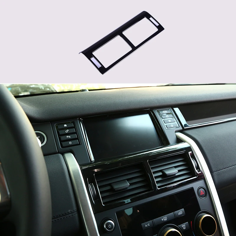 Chrome ABS Middle Center Control Air Outlet Vent Decorator Cover Frame Trim For Land Rover Discovery Sport 2015-2018 | Автомобили и