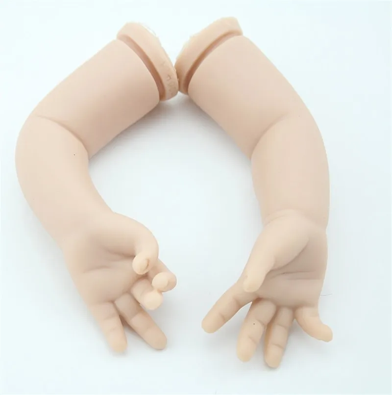 DIY Хорошее качество силикона Reborn Baby Doll наборы включая 1 голову, 2 ноги, 2 руки 2" мягкие реалистичные виниловые куклы аксессуары для детей