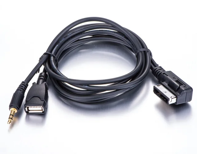 AUX медиа интерфейс зарядный кабель для Mercedes Benz Авто Радио кабель для iPod iPhone samsung
