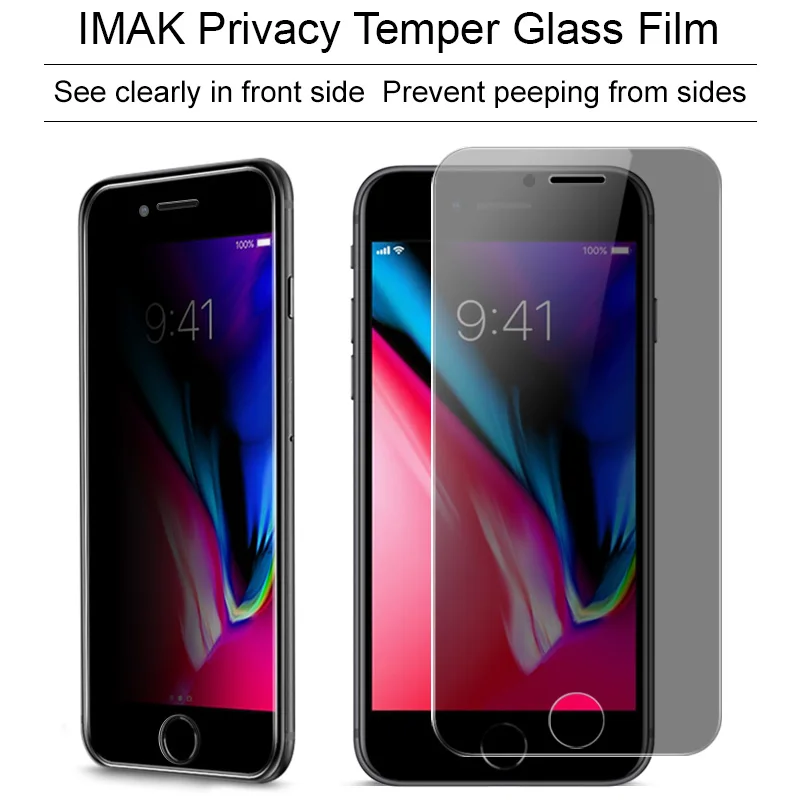 Imak антибликовое надежное закаленное стекло для IPhone 8 Plus 7 Plus стекло антибликовое Защитное стекло для IPhone 8 7 закаленное