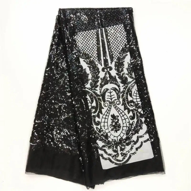 

WH!African Lace Fabric 2019 Embroidered French Laces Fabric High Quality French Tulle Lace Fabric For Wedding Party Dress!P52952