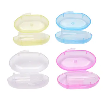 

2017 New Arrival Safety Healthy Kids Baby Infant Soft Silicone Finger Toothbrush Teeth Rubber Massager Brush With Box