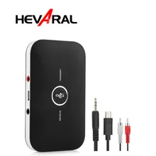 Беспроводной адаптер 2 в 1 Bluetooth передатчик и приемник APTX для аудио ТВ Стерео 4,1 3,5 мм AUX адаптер для смартфонов ПК