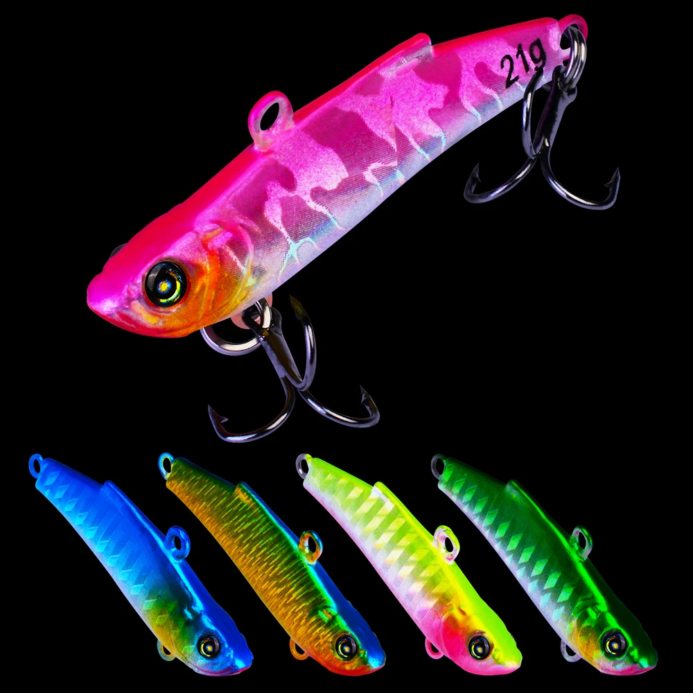 5PC/Lot Lead Fish 21g JIG Metal Lure Fishing Lure 5 Color Fishing Bait