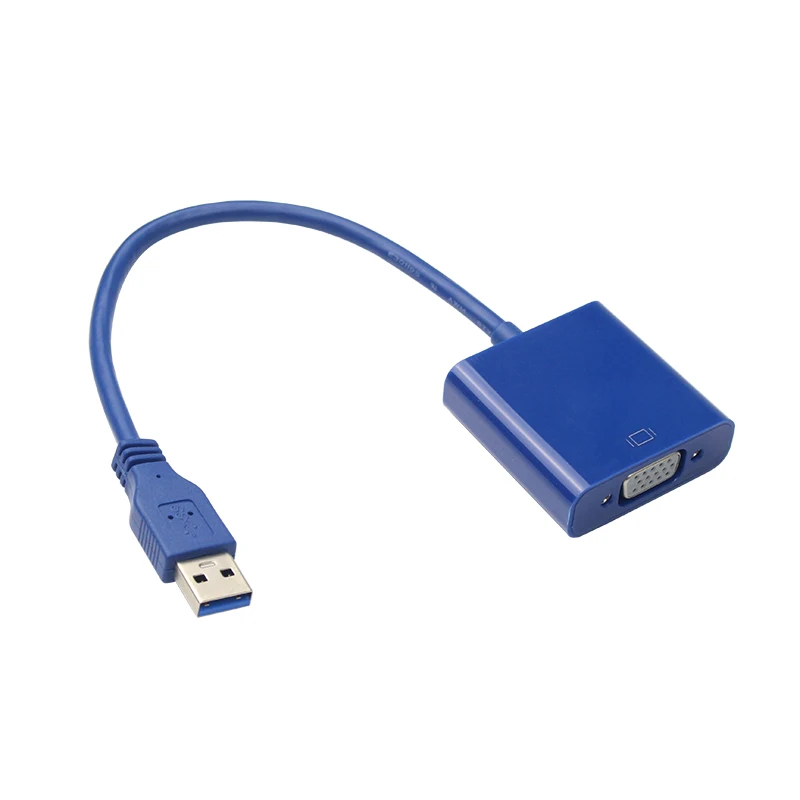 Usb 3.0 a vga multi exhibe el convertidor del adaptador raspberry pi 2
