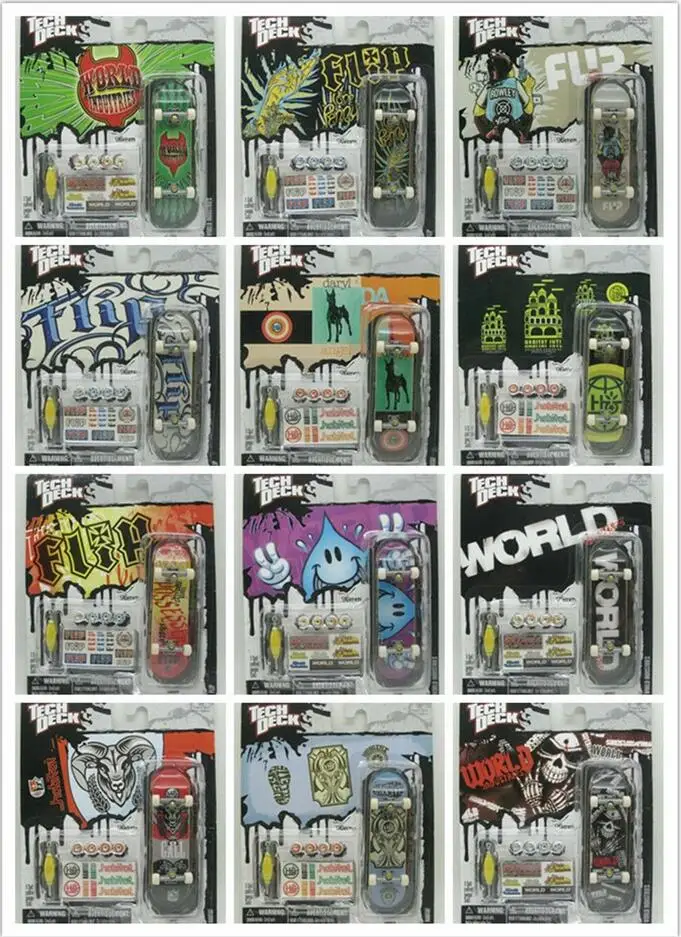 

Tech Deck throwbacks 96mm Fingerboard Skateboard
